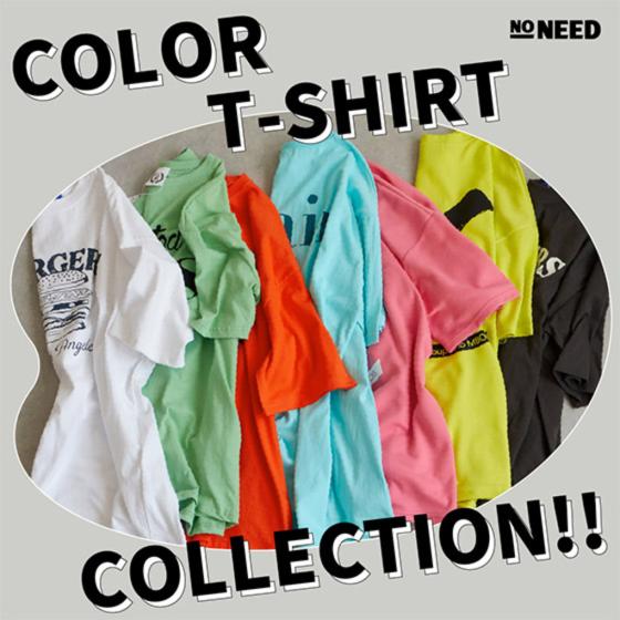 カラーTシャツ COLLECTION!!